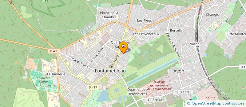 localisation de l'entreprise HESSER RENOVATION à FONTAINEBLEAU