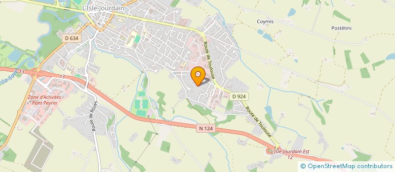 localisation de l'entreprise HESTA NK  L'ISLE-JOURDAIN