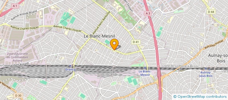 localisation de l'entreprise HESTER MEDICALE à LE BLANC-MESNIL