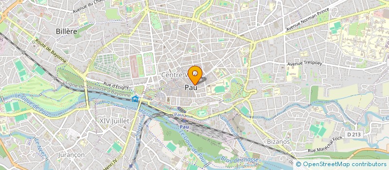 localisation de l'entreprise HESTIA à PAU