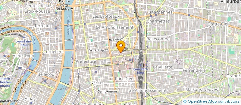 localisation de l'entreprise HESTIA à LYON