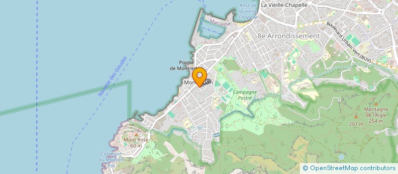 localisation de l'entreprise HESTIA à MARSEILLE