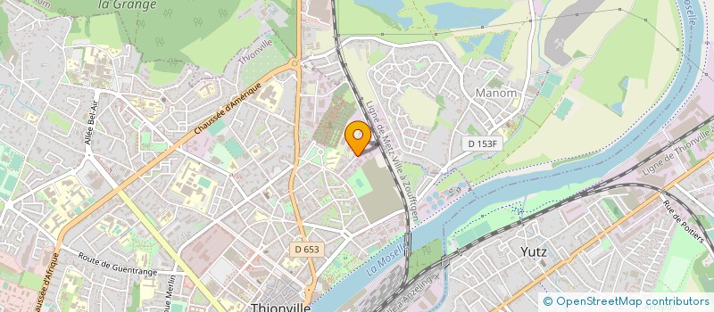localisation de l'entreprise HESTIA à THIONVILLE