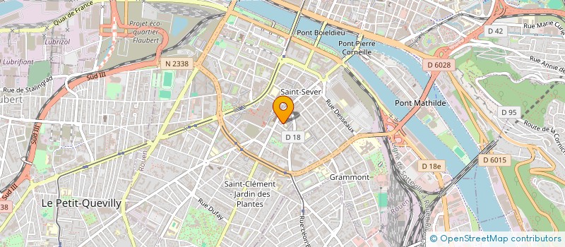 localisation de l'entreprise HESTIA à ROUEN