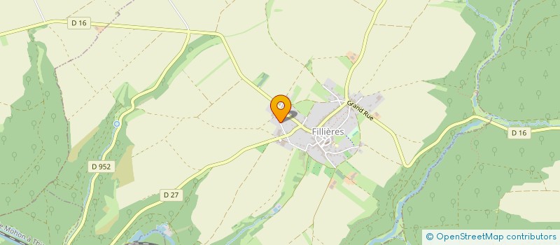 localisation de l'entreprise HESTIA  FILLIERES