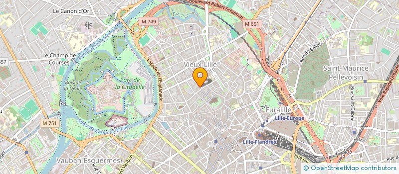 localisation de l'entreprise HESTIA à LILLE