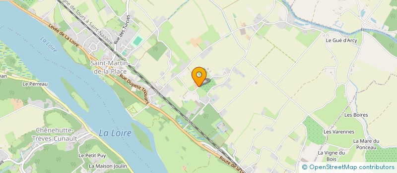 localisation de l'entreprise HESTIA à GENNES-VAL-DE-LOIRE