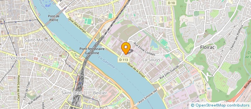 localisation de l'entreprise HESTIA à BORDEAUX