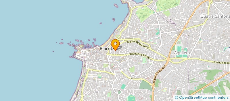 localisation de l'entreprise HESTIA à BIARRITZ