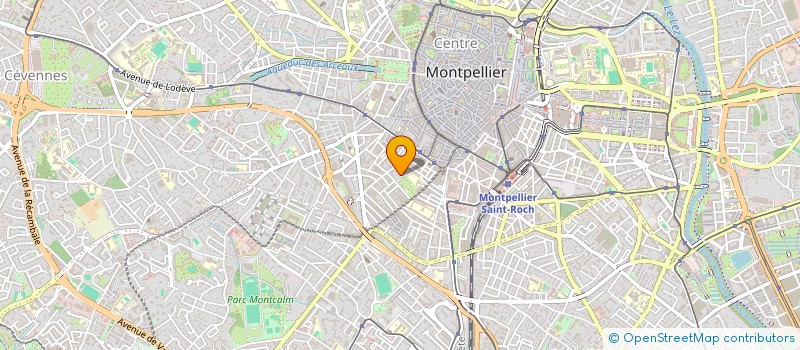 localisation de l'entreprise HESTIA à MONTPELLIER