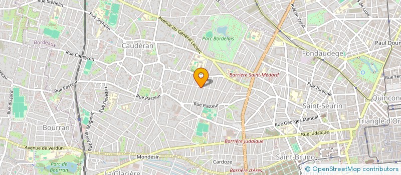 localisation de l'entreprise HESTIA  BORDEAUX