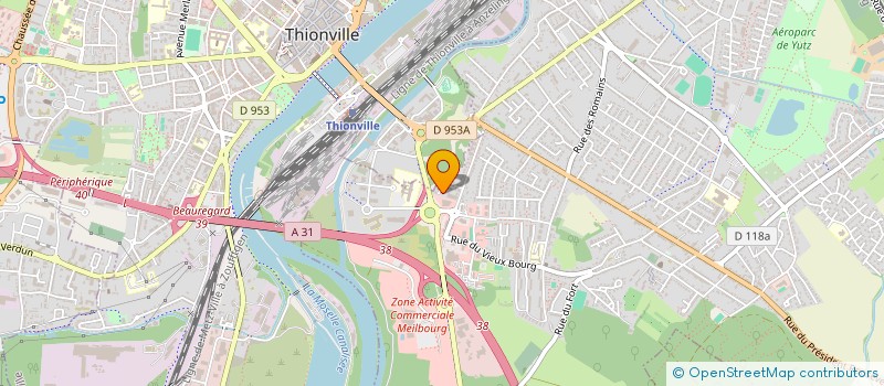 localisation de l'entreprise HESTIA  YUTZ