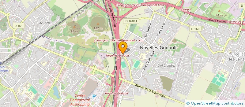 localisation de l'entreprise HESTIA à NOYELLES-GODAULT