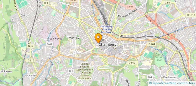 localisation de l'entreprise HESTIA  SAINT-ALBAN-LEYSSE