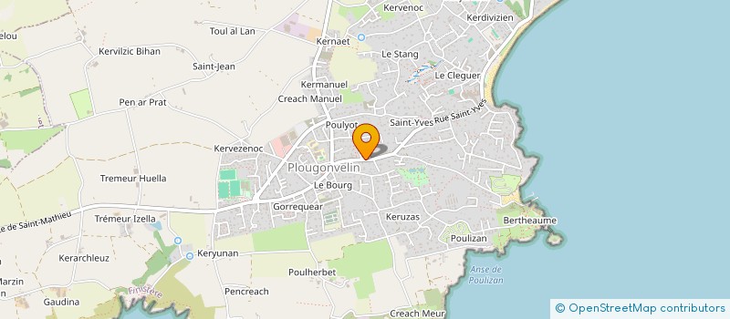 localisation de l'entreprise HESTIA à PLOUGONVELIN