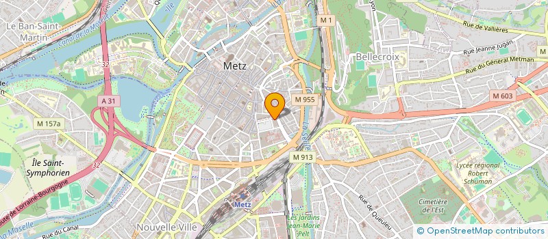 localisation de l'entreprise HESTIA  METZ