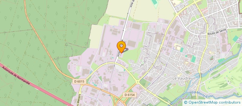 localisation de l'entreprise HESTIA  VAL-DE-REUIL