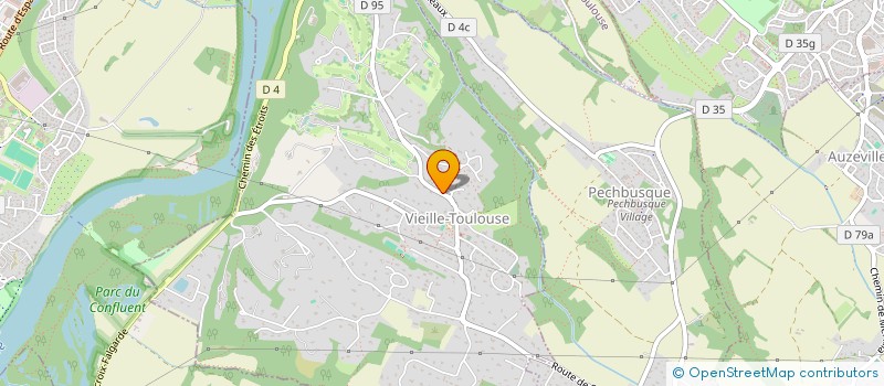 localisation de l'entreprise HESTIA  VIEILLE-TOULOUSE