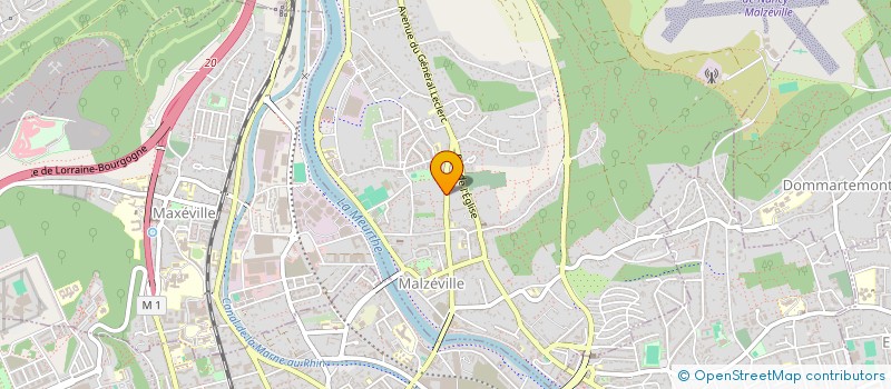 localisation de l'entreprise HESTIA  NANCY