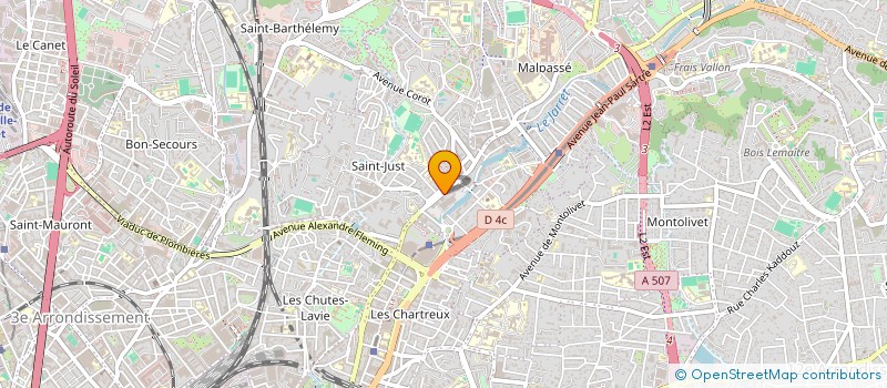localisation de l'entreprise HESTIA à MARSEILLE