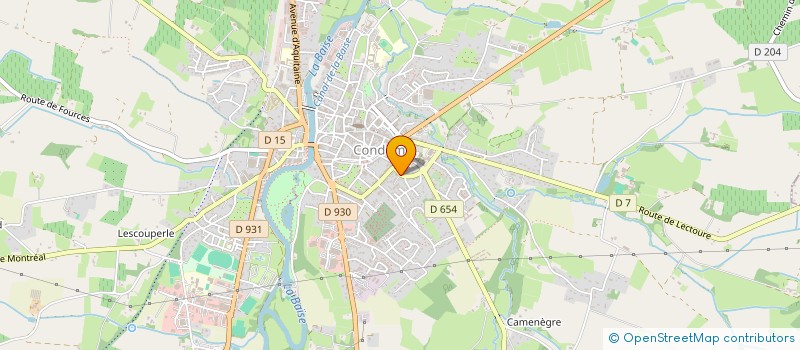 localisation de l'entreprise HESTIA  CONDOM