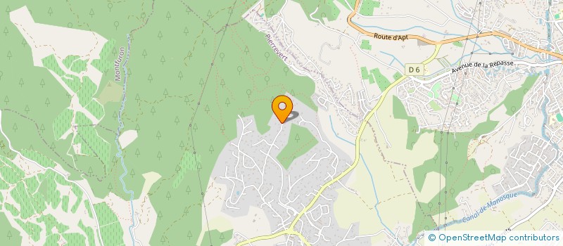 localisation de l'entreprise HESTIA  PIERREVERT