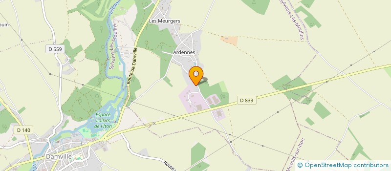 localisation de l'entreprise HESTIA  SYLVAINS-LES-MOULINS