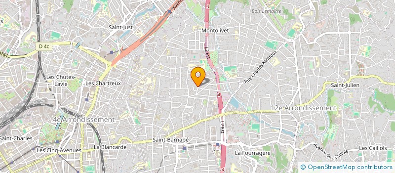 localisation de l'entreprise HESTIA à MARSEILLE