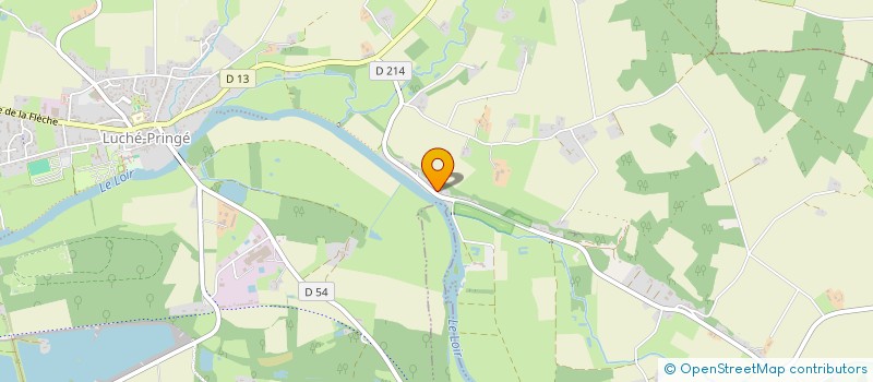 localisation de l'entreprise HESTIA  LUCHE PRINGE