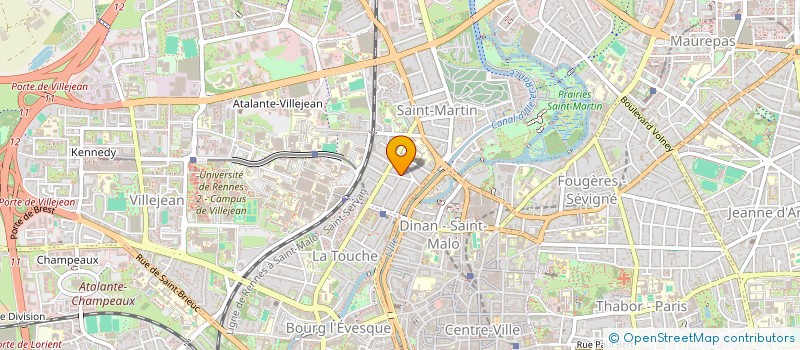 localisation de l'entreprise HESTIA  RENNES