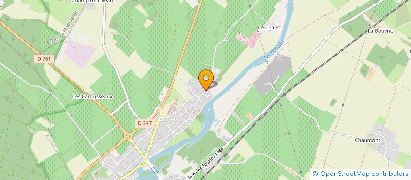 localisation de l'entreprise HESTIA  MONTREUIL-BELLAY