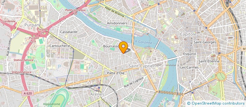 localisation de l'entreprise HESTIA  TOULOUSE