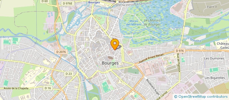 localisation de l'entreprise HESTIA  BOURGES