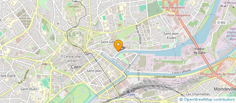 localisation de l'entreprise HESTIA à CAEN