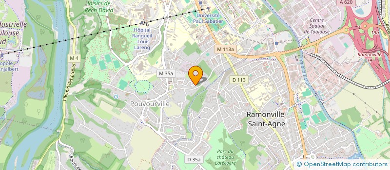 localisation de l'entreprise HESTIA à TOULOUSE