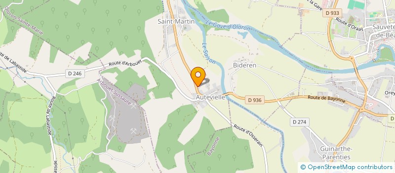 localisation de l'entreprise HESTIA ASSURANCES  SAUVETERRE-DE-BEARN