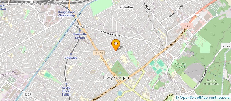localisation de l'entreprise HESTIA AUDITION à LIVRY-GARGAN