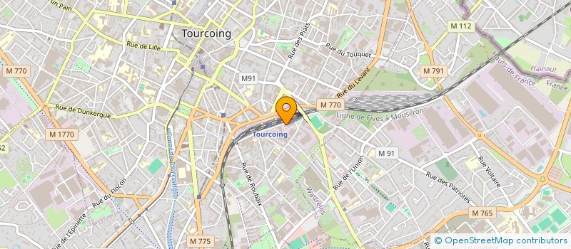 localisation de l'entreprise HESTIA CARS  TOURCOING