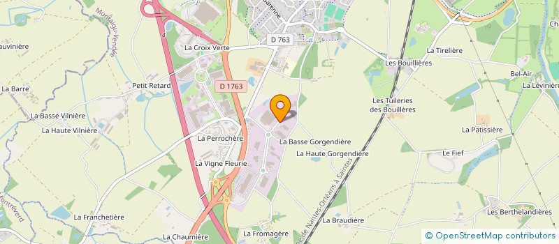 localisation de l'entreprise HESTIA CONCEPT à MONTAIGU-VENDEE