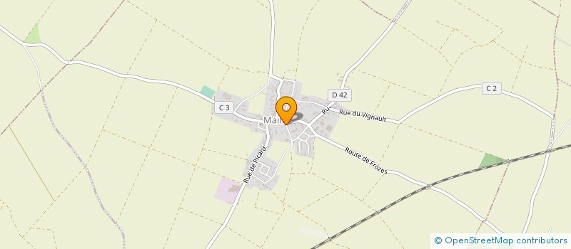 localisation de l'entreprise HESTIA CONSTRUCTIONS à MAILLE