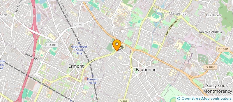 localisation de l'entreprise HESTIA CONTROL à EAUBONNE