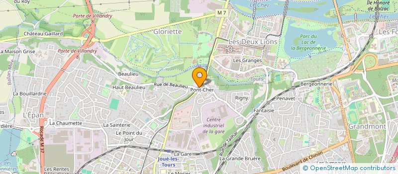 localisation de l'entreprise HESTIA DEVELOPPEMENT  JOUE-LES-TOURS