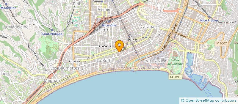 localisation de l'entreprise HESTIA FINANCES à NICE