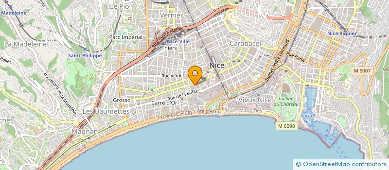localisation de l'entreprise HESTIA FINANCES INVESTISSEMENTS à NICE