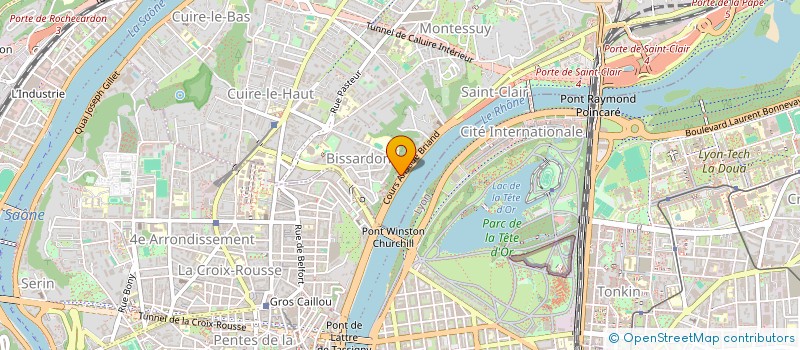 localisation de l'entreprise HESTIA GL  CALUIRE-ET-CUIRE