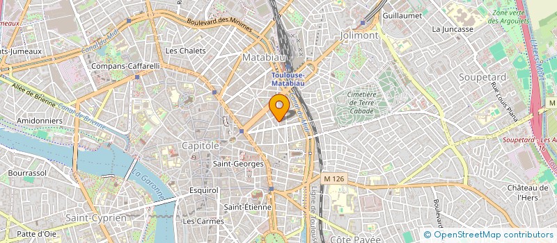 localisation de l'entreprise HESTIA HOLDING  TOULOUSE