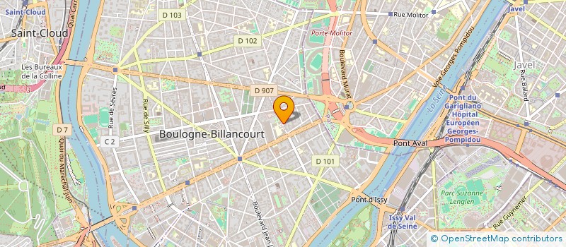 localisation de l'entreprise HESTIA HOLDING à NEUILLY-SUR-SEINE