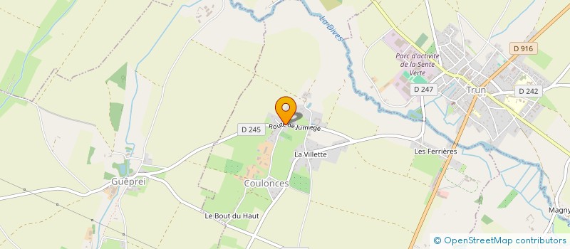 localisation de l'entreprise HESTIA HOLDING  SAINT-GILLES