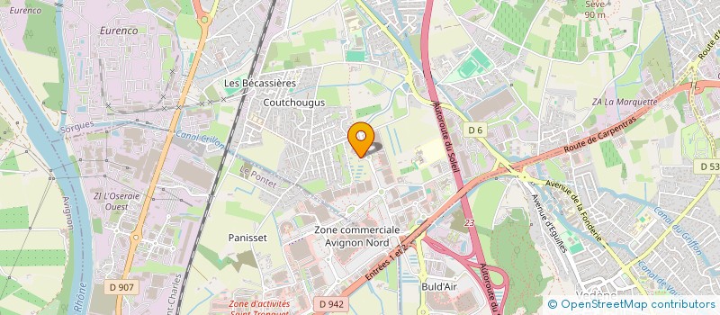 localisation de l'entreprise HESTIA HOUSEWARE  SORGUES