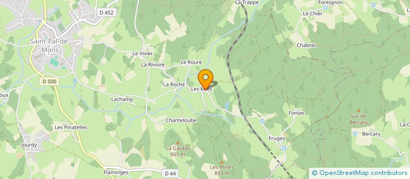 localisation de l'entreprise HESTIA IMMO  SAINT-PAL-DE-MONS